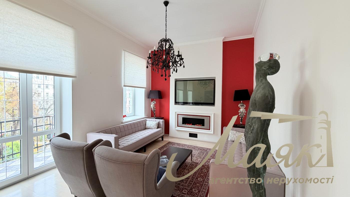 Аренда 4х-комнатной квартиры 200 м² в самом сердце Киева — ул. Рейтарская, 5, Шевченковский район.