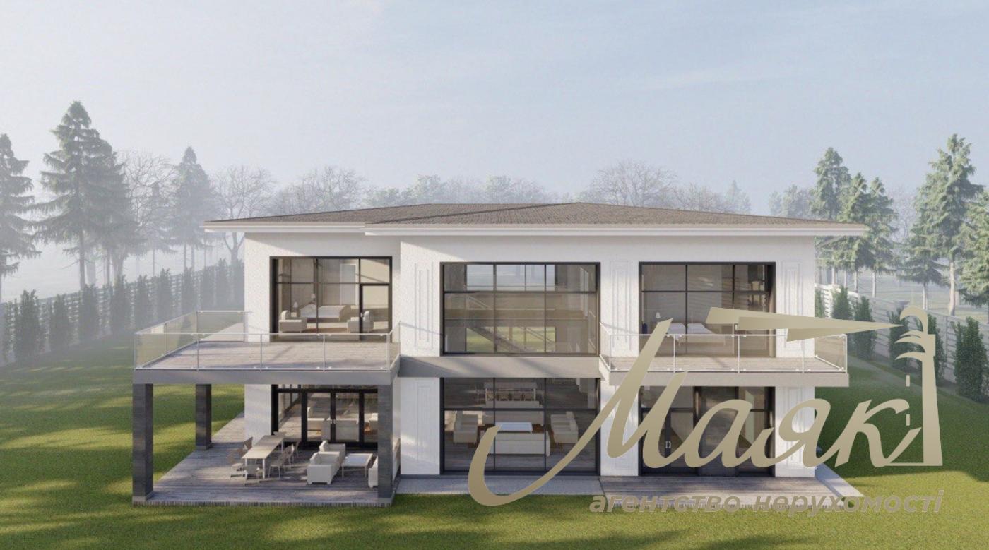 Продаж будинку в КМ "Ясний Хутір" - 467 м² с. Ходосівка, тераса, балкони, панорамний вид