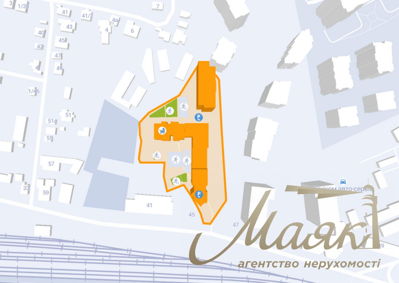 Продаж фасадного приміщення площею 77,22 м² у ЖК «Nordica Residence», Печерськ, Центр
