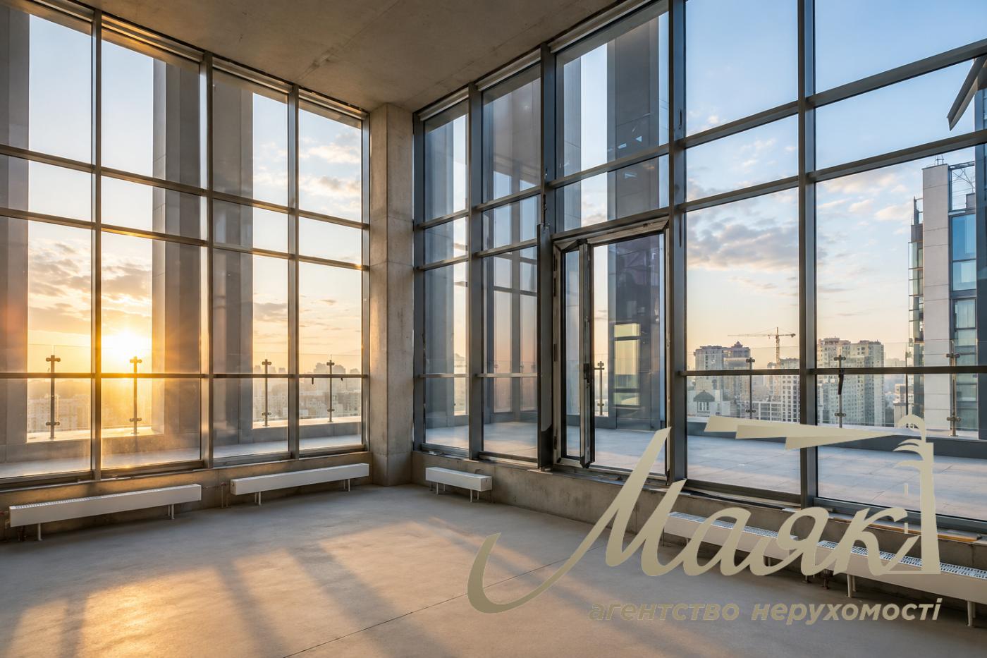Продаж унікального пентхауса 212 м2 з панорамною терасою в ЖК TRIIINITY, Київ