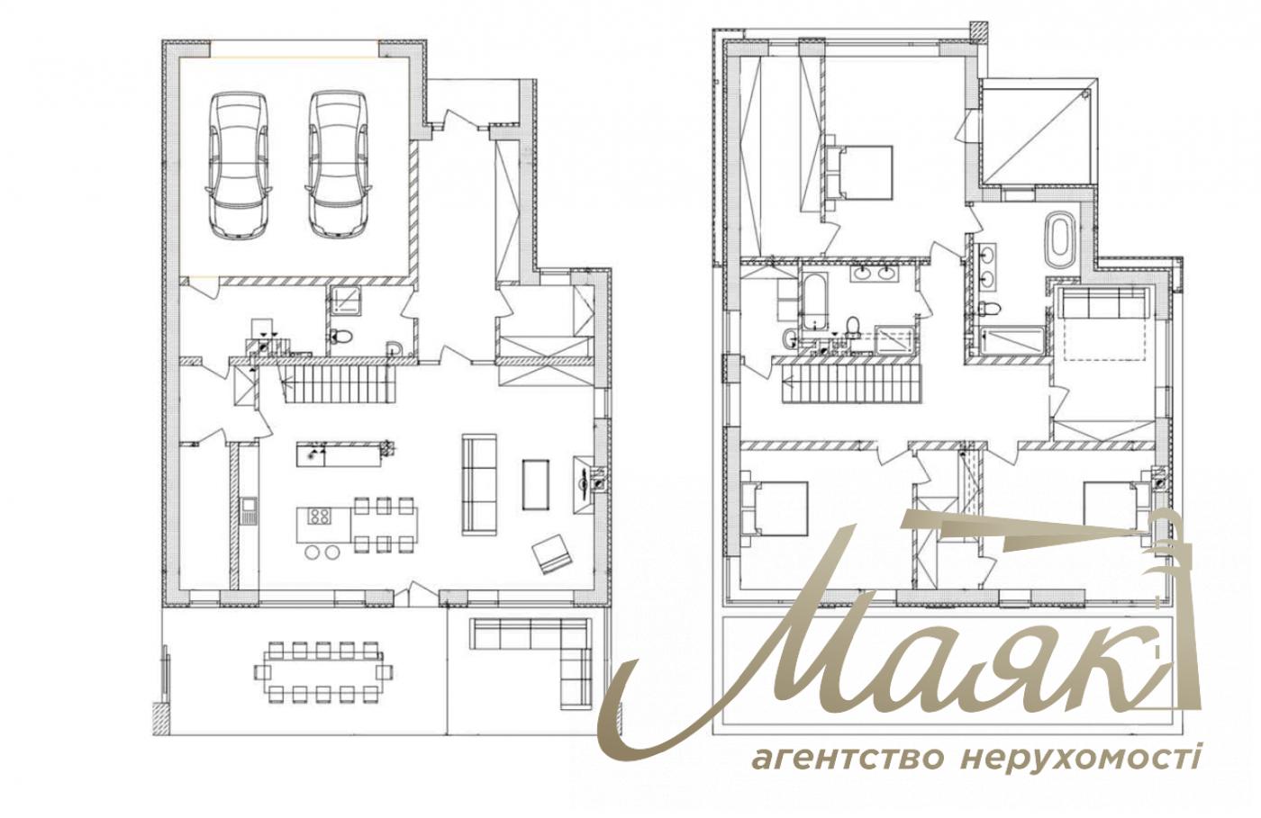 Продаж 2-поверхового будинку площею 354 м², Ходосівка, КГ «Нова Ходосівка»