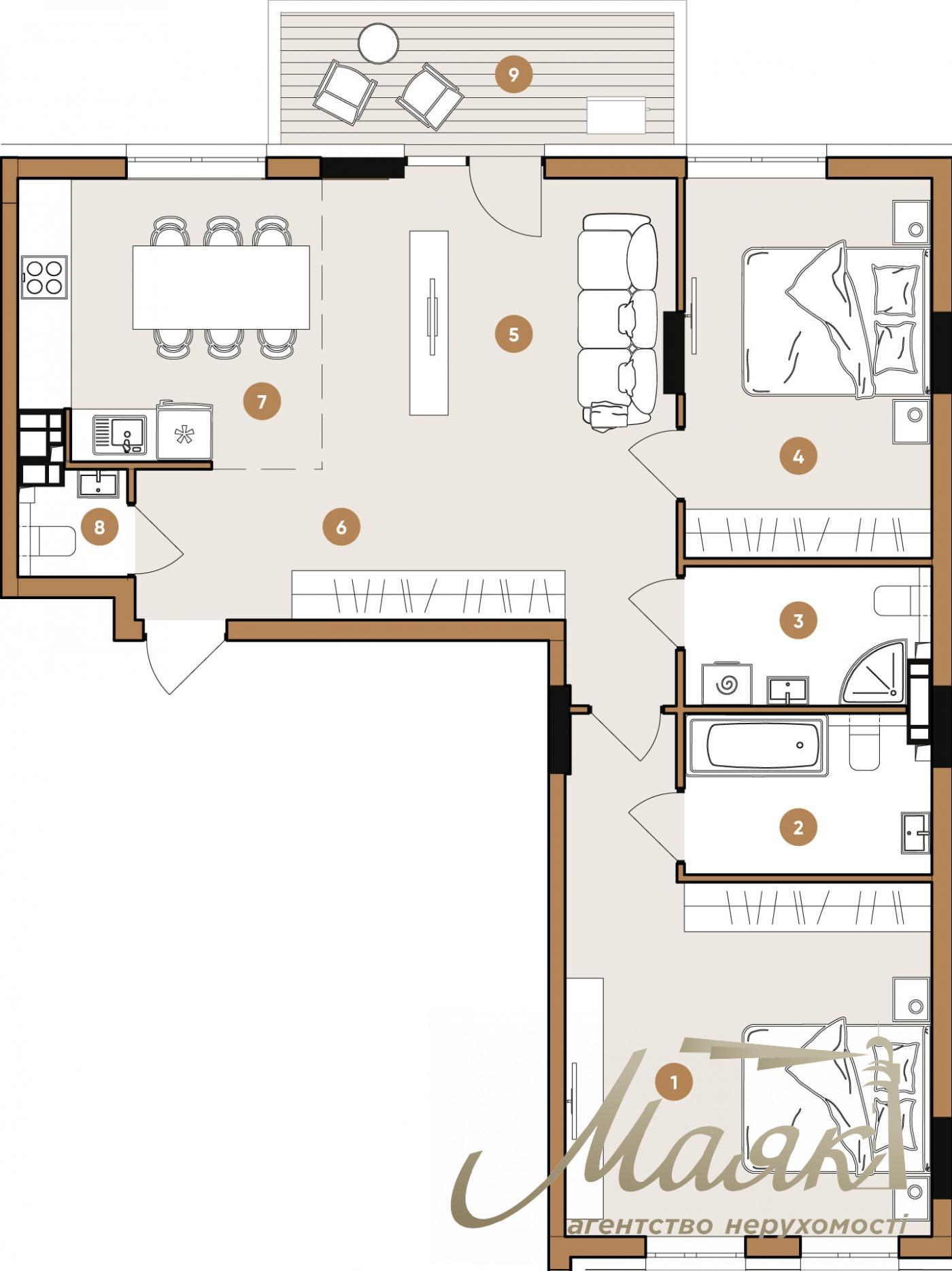Продажа Квартира  57 м² ЖК OLEGIV Podil ,ул. Олеговская, Подол, Киев