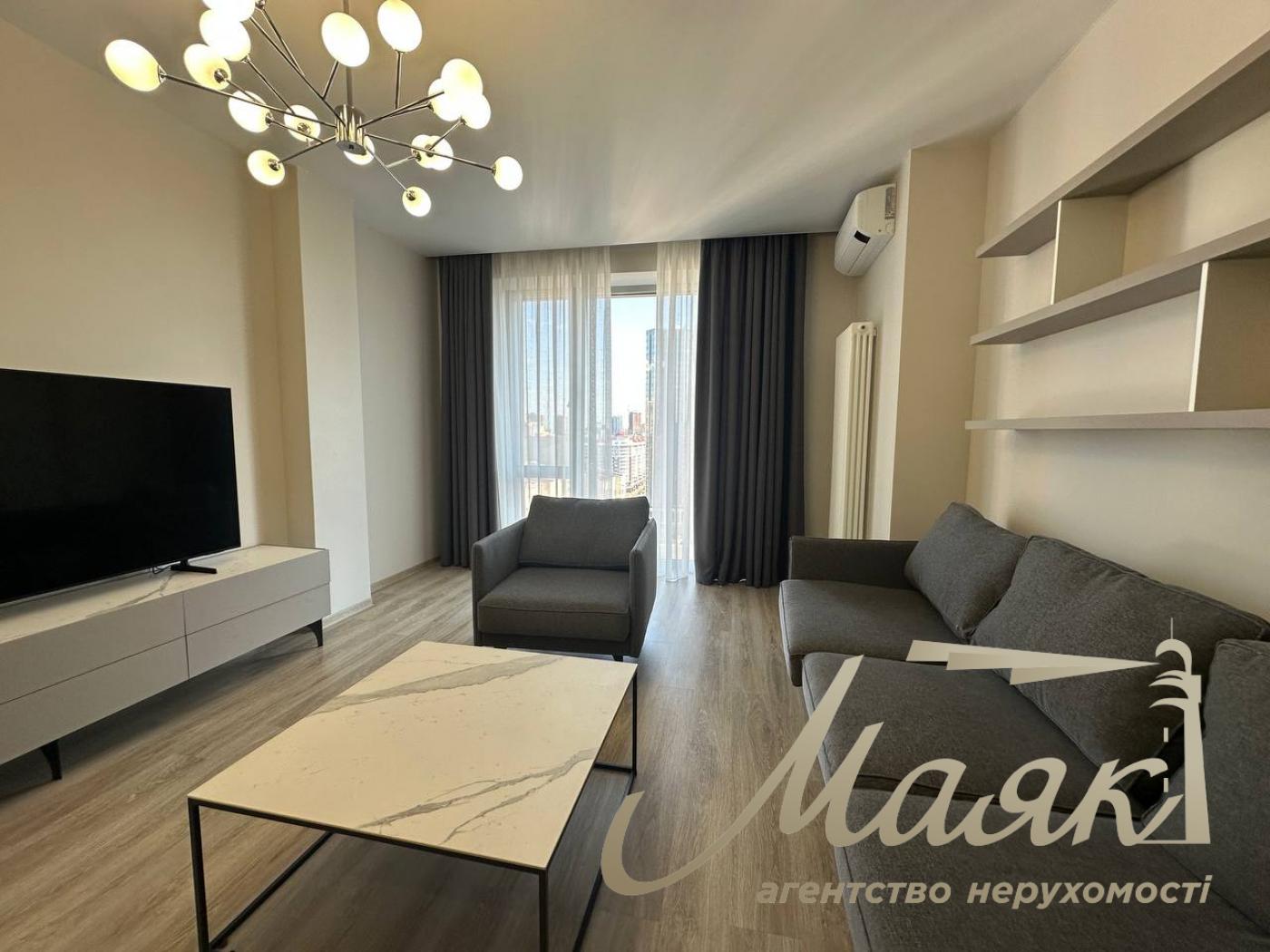 Оренда 2-кімнатної квартири площею 75 м² у ЖК «Atlantic Residences», вул. Антоновича, 118, «Палац України».