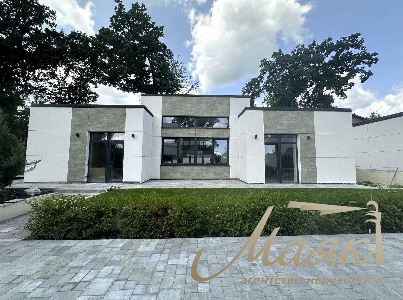 Продаж сучасного будинку 172м2 у закритому КМ Лісники, поруч ліс