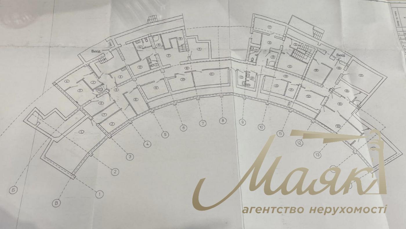 Rent a facade premise 535m2 Gogolevska str., Solomenka, Kiev