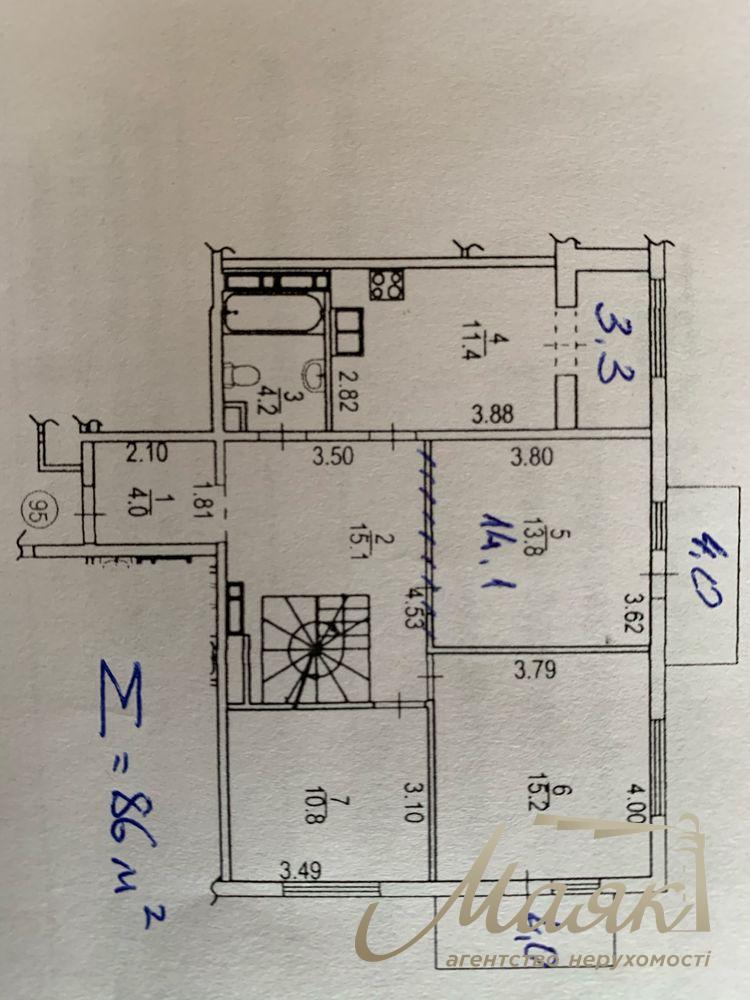 Оренда 2-х рівневого офісу в ЖК Нова Англія, Васильківська.