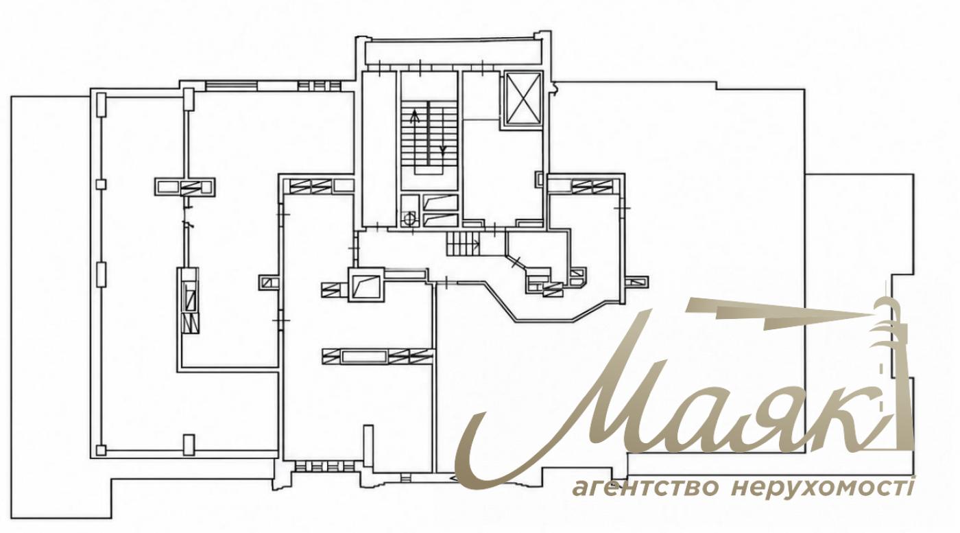 Продаж офісу площею 196 м² у ЖК «Новопечерські Липки», Печерськ, Центр