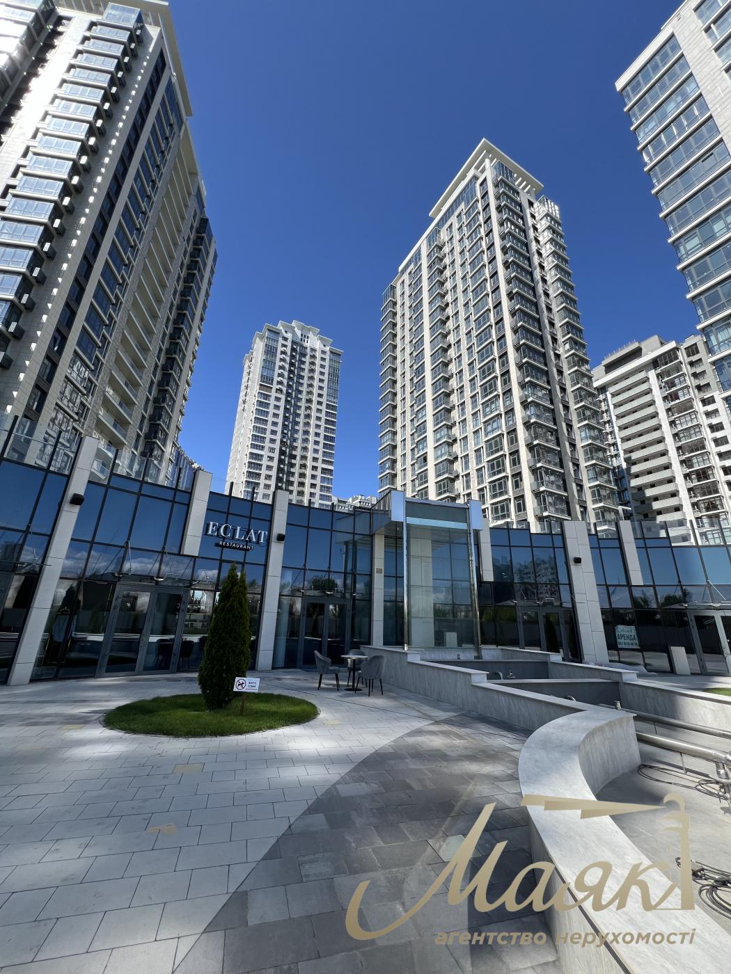 Оренда фасадного приміщення 105м2, ЖК Новопечерські Липки