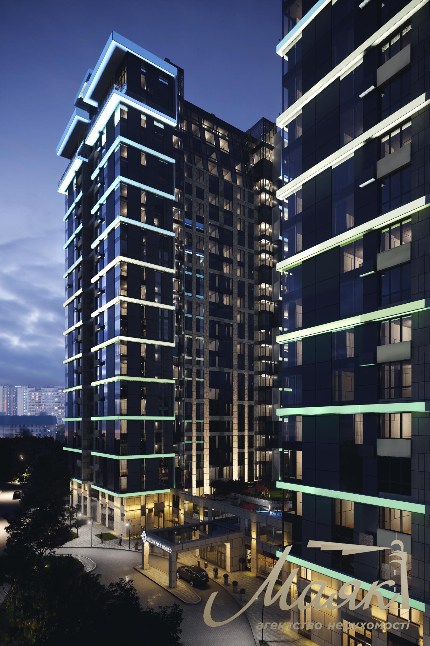 Продажа трехуровневого пентхауса 171 кв.м в ЖК Edelweiss House|Печерск|Зверинецкая 