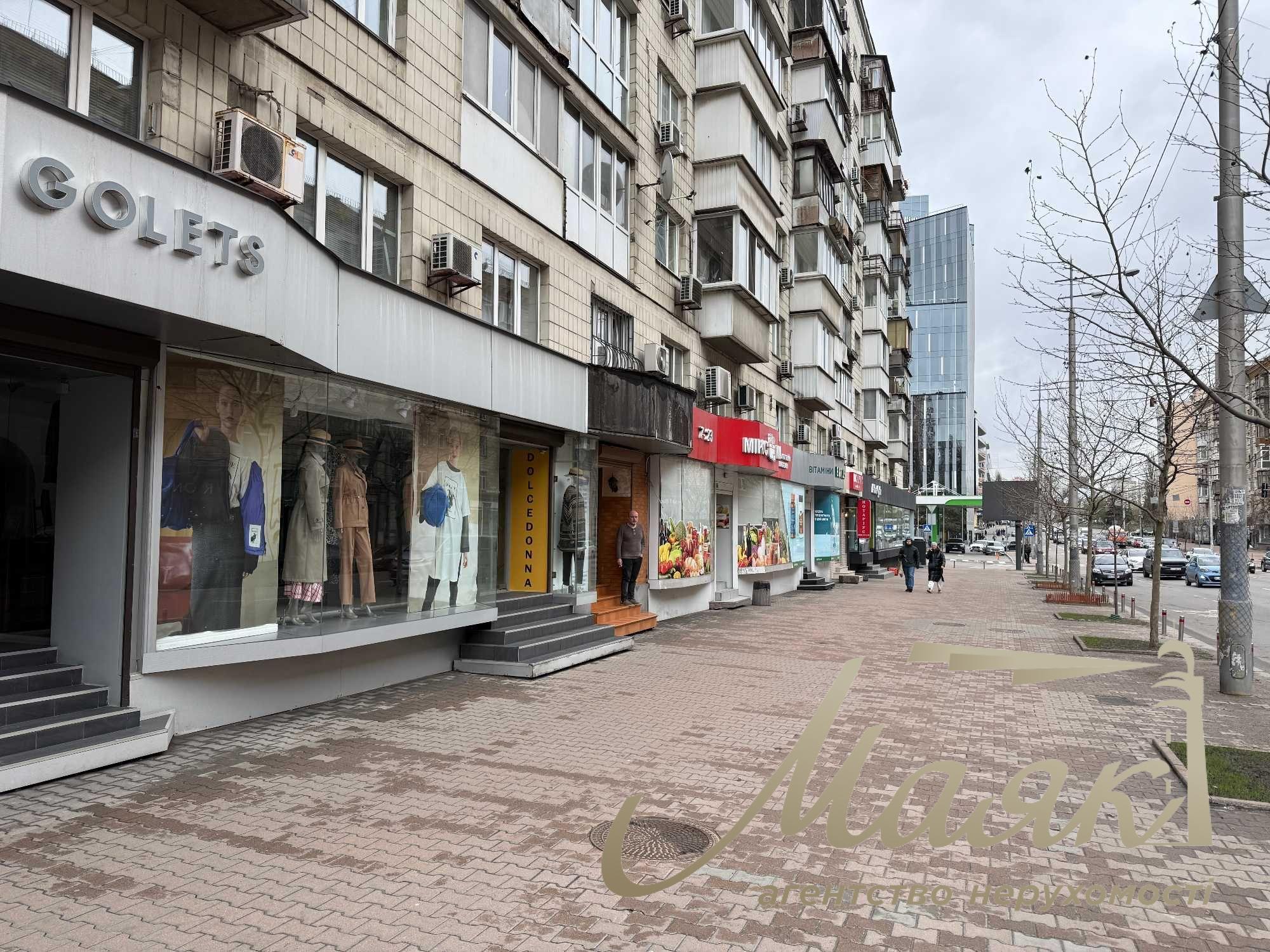 Оренда фасаду, 110 м², Велика Васильківська, Либедська.