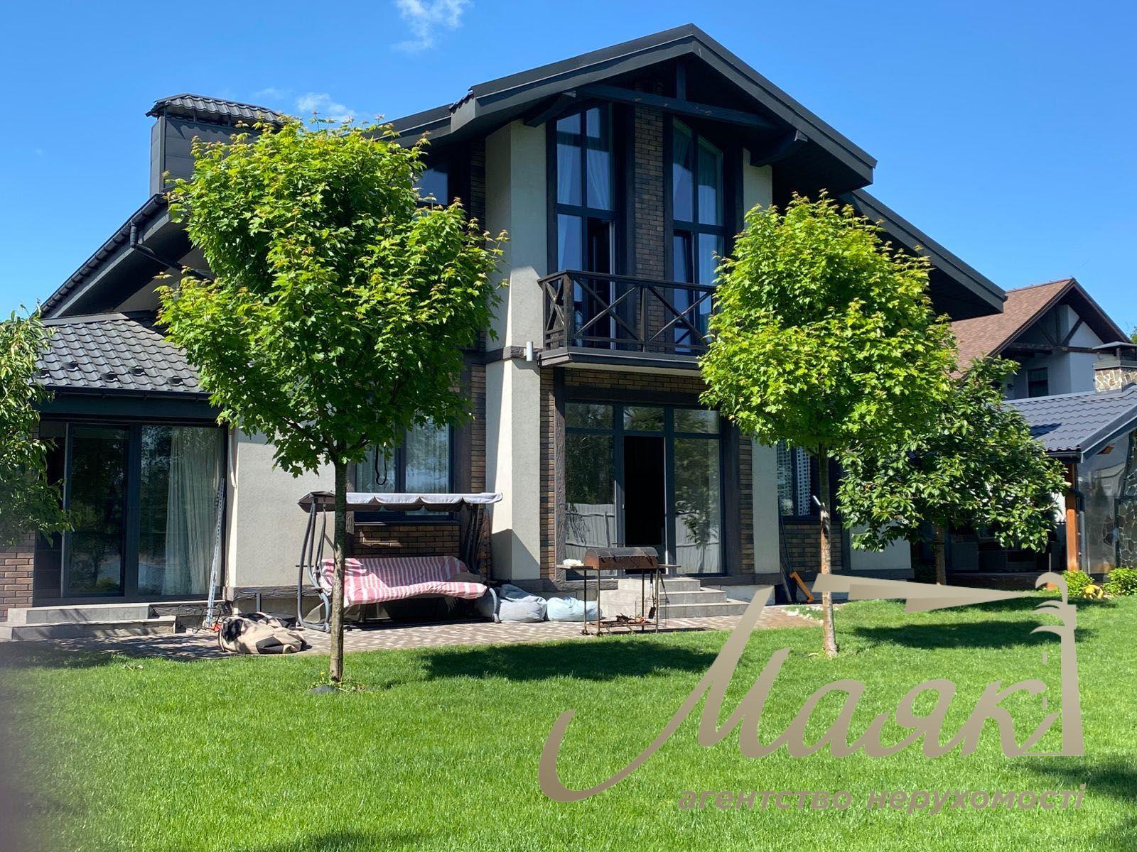 Довгострокова оренда будинку площею 180 м² на першій лінії озера в с. Круглик. Поруч із лісом, Києво-Святошинський район