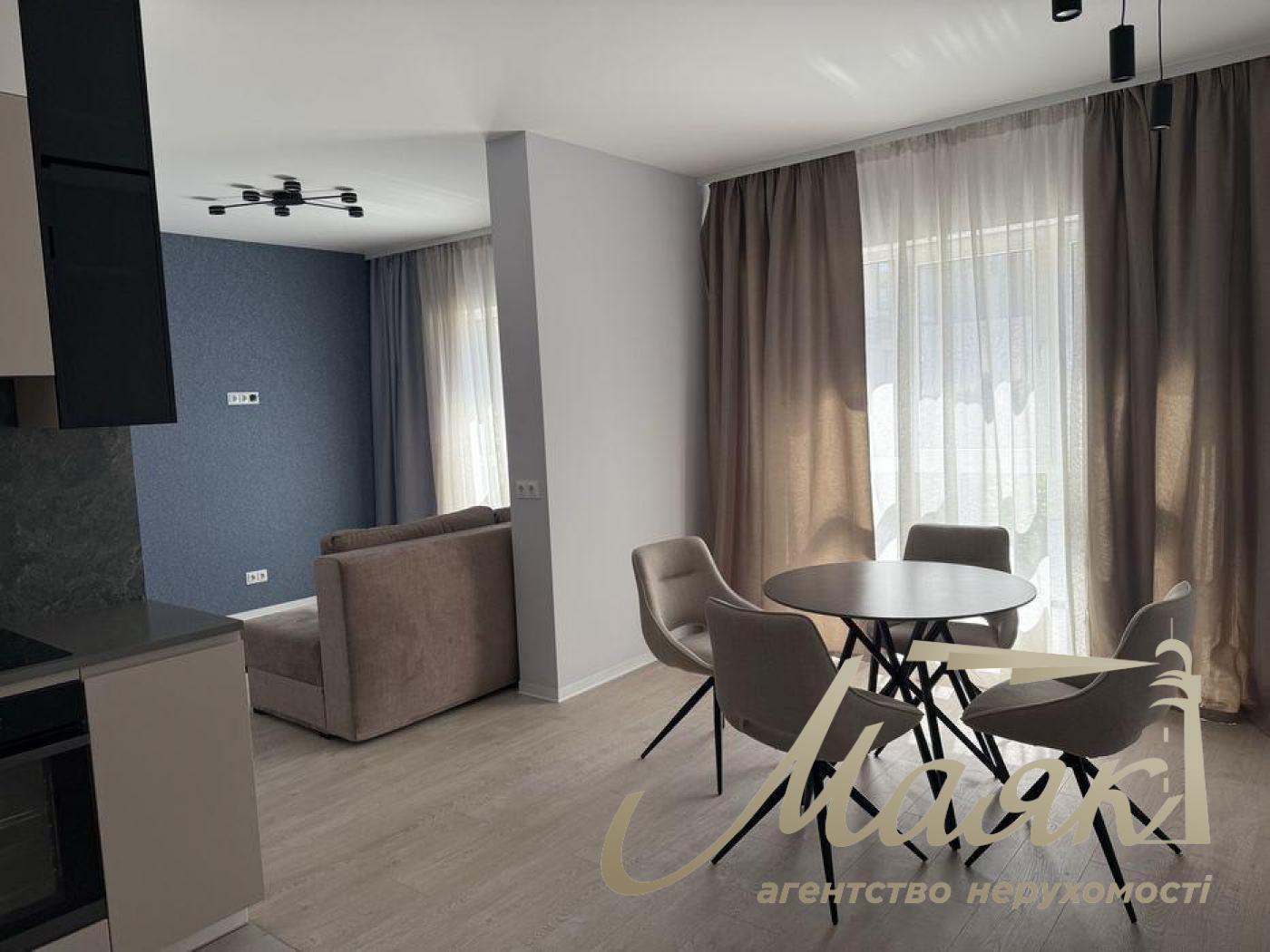 Rent 1-bedroom apartment 47m2 LCD Faina Town Salutnaya str.