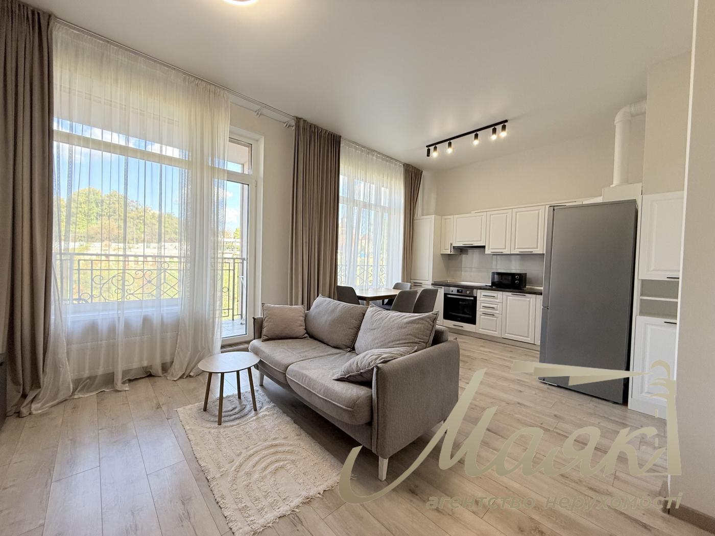 1-Bedroom Apartment (40 m²) for Rent in the "52 Zhemchuzhina" Residential Complex, 17 Boichuka St., Pechersky District