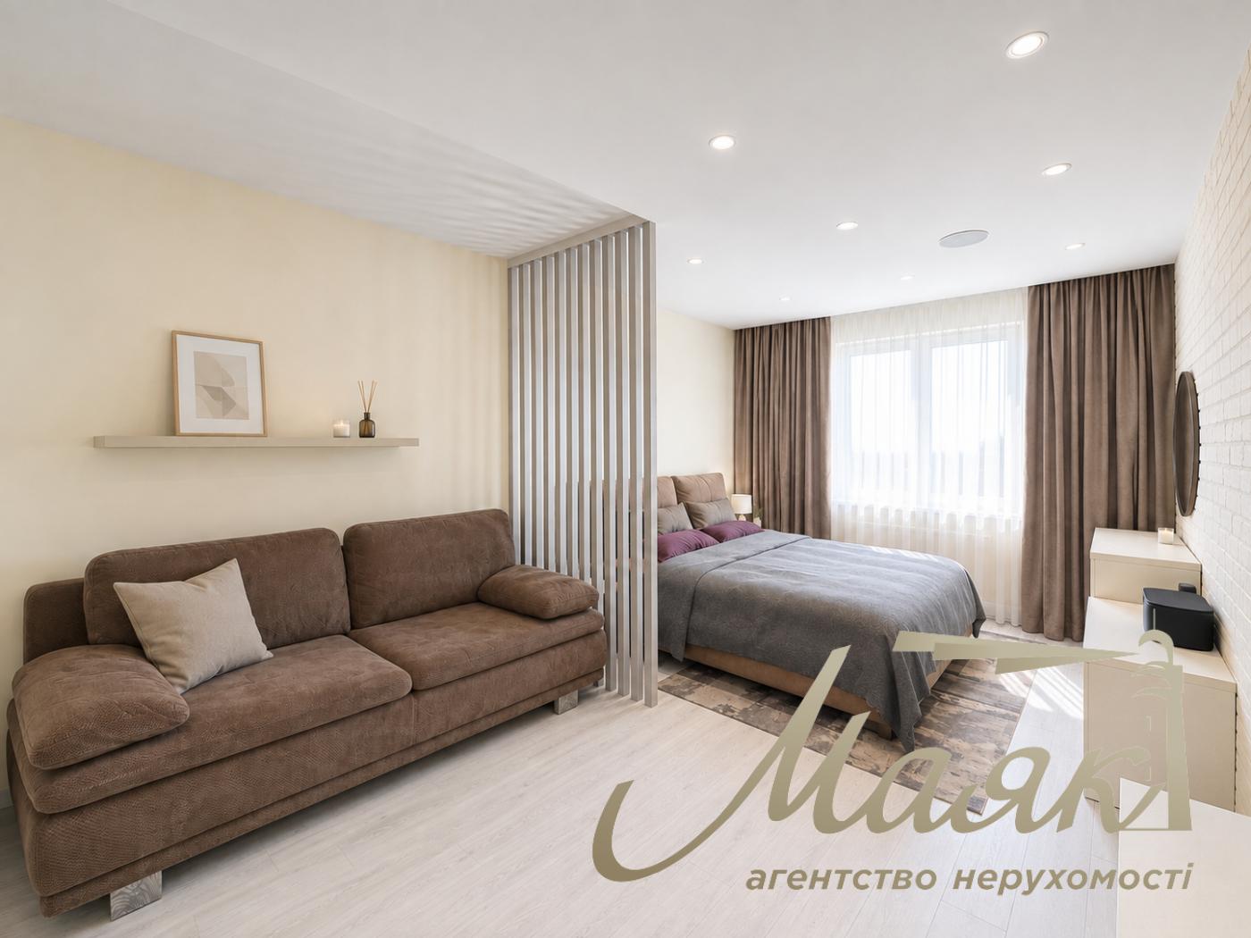 Продажа видовой 1-комнатной квартиры 54,4 м² , ЖК The Lakes , Голосеевский район, Киев,по адресу переулок Ясиноватский, 11.