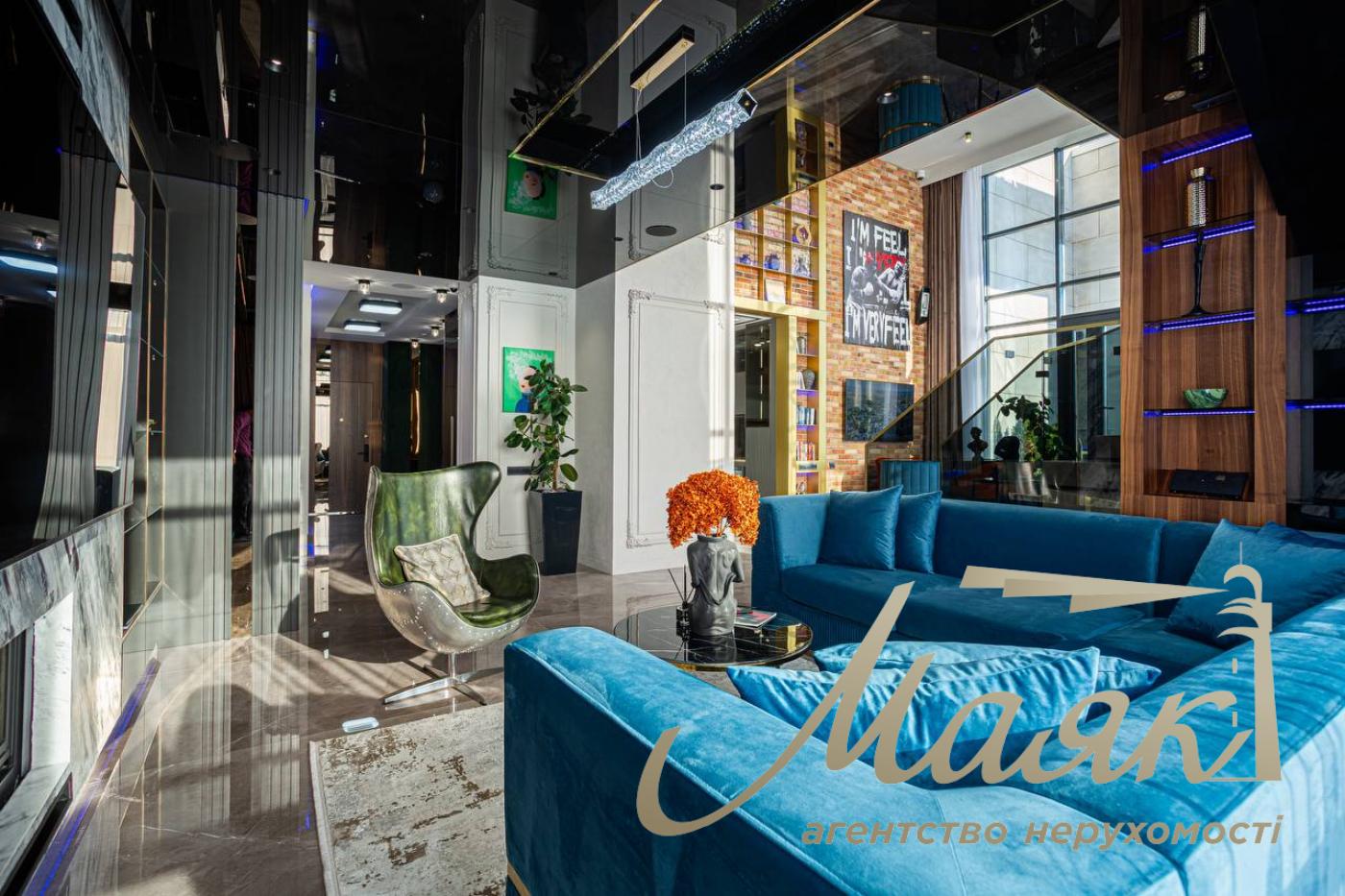 Продаж пентхауса 195 м² з терасою та дизайнерським ремонтом в ЖК Park Avenue VIP, Київ