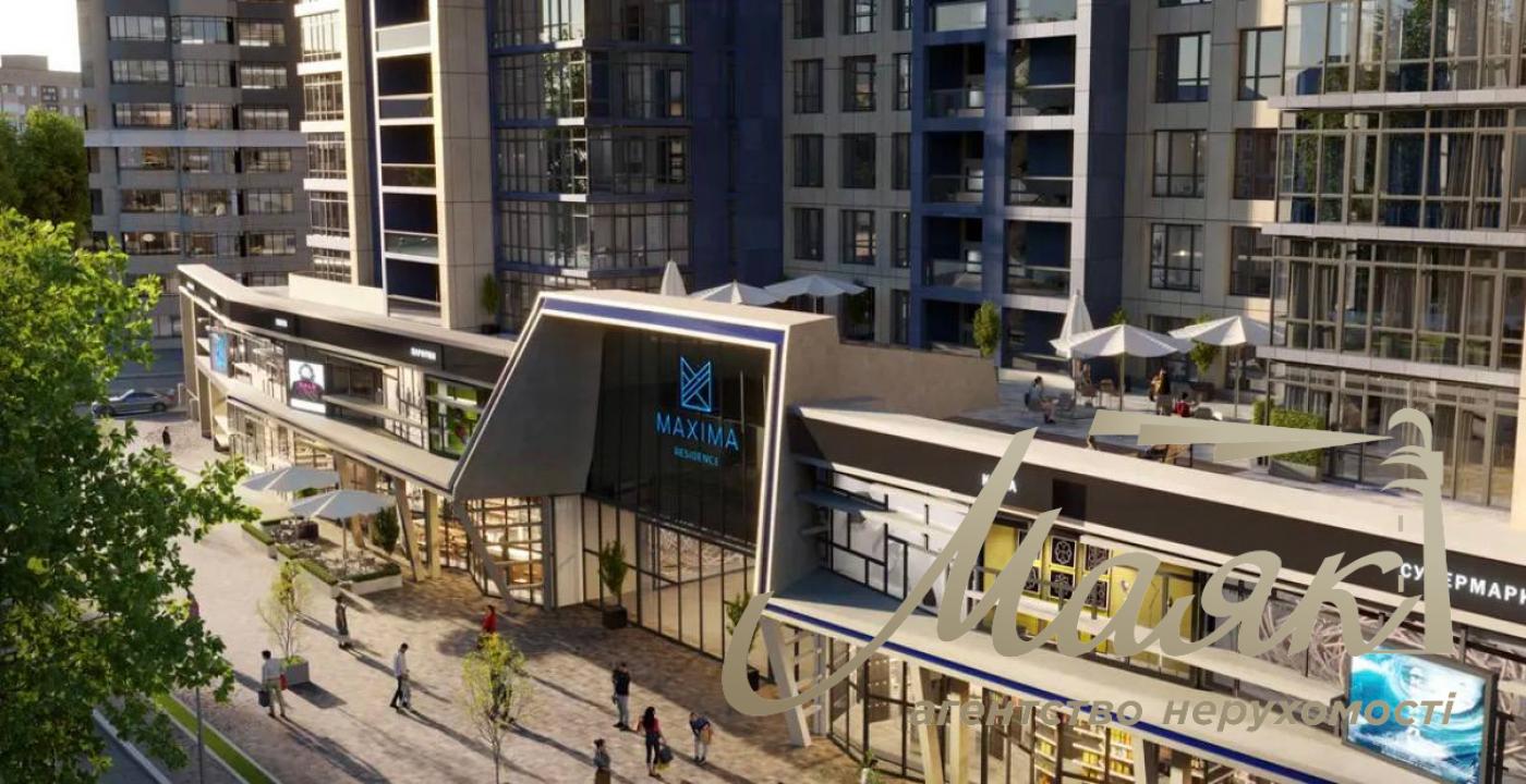 Продаж комерційної нерухомості площею 87 м², ЖК «Максима», 2-га черга, 2-га секція 
