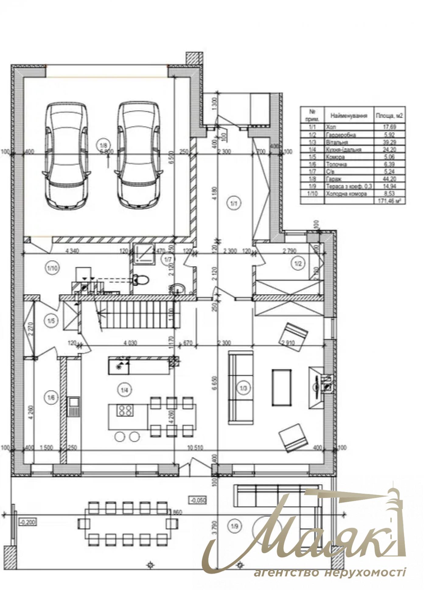 Продаж 2-поверхового будинку площею 326 м², Ходосівка, КГ «Нова Ходосівка»
