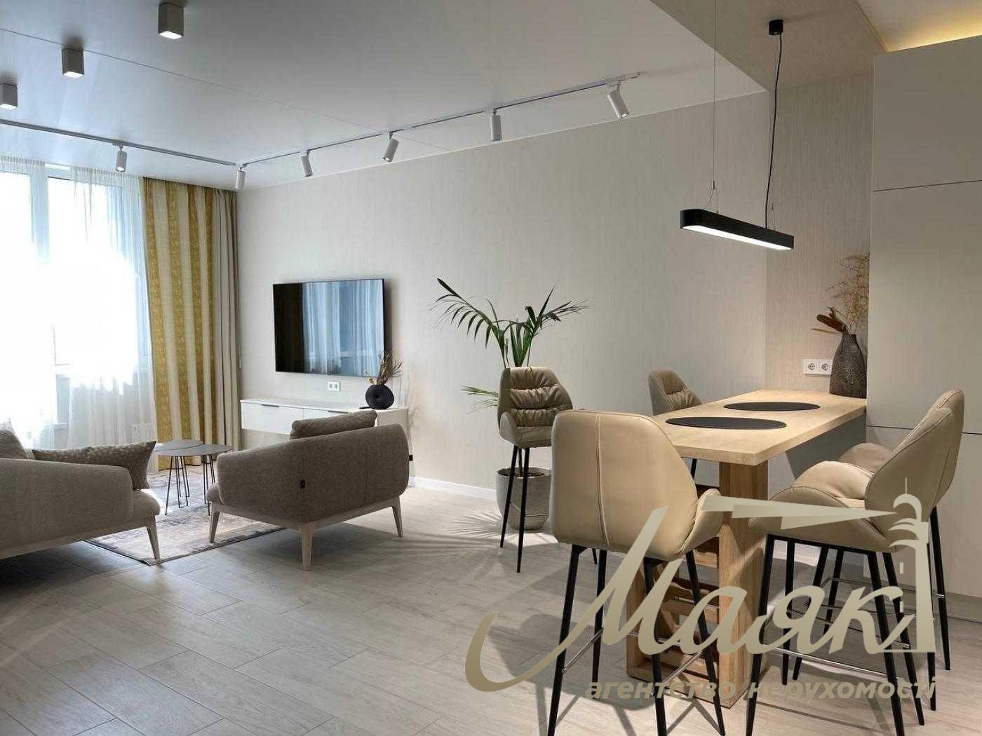 For sale 1-bedroom apartment 68m2 with author's design in LCD "Novopecherska Vezha" , Mykhaila Boychuk/Kikvidze str., Pechersk repair, Center