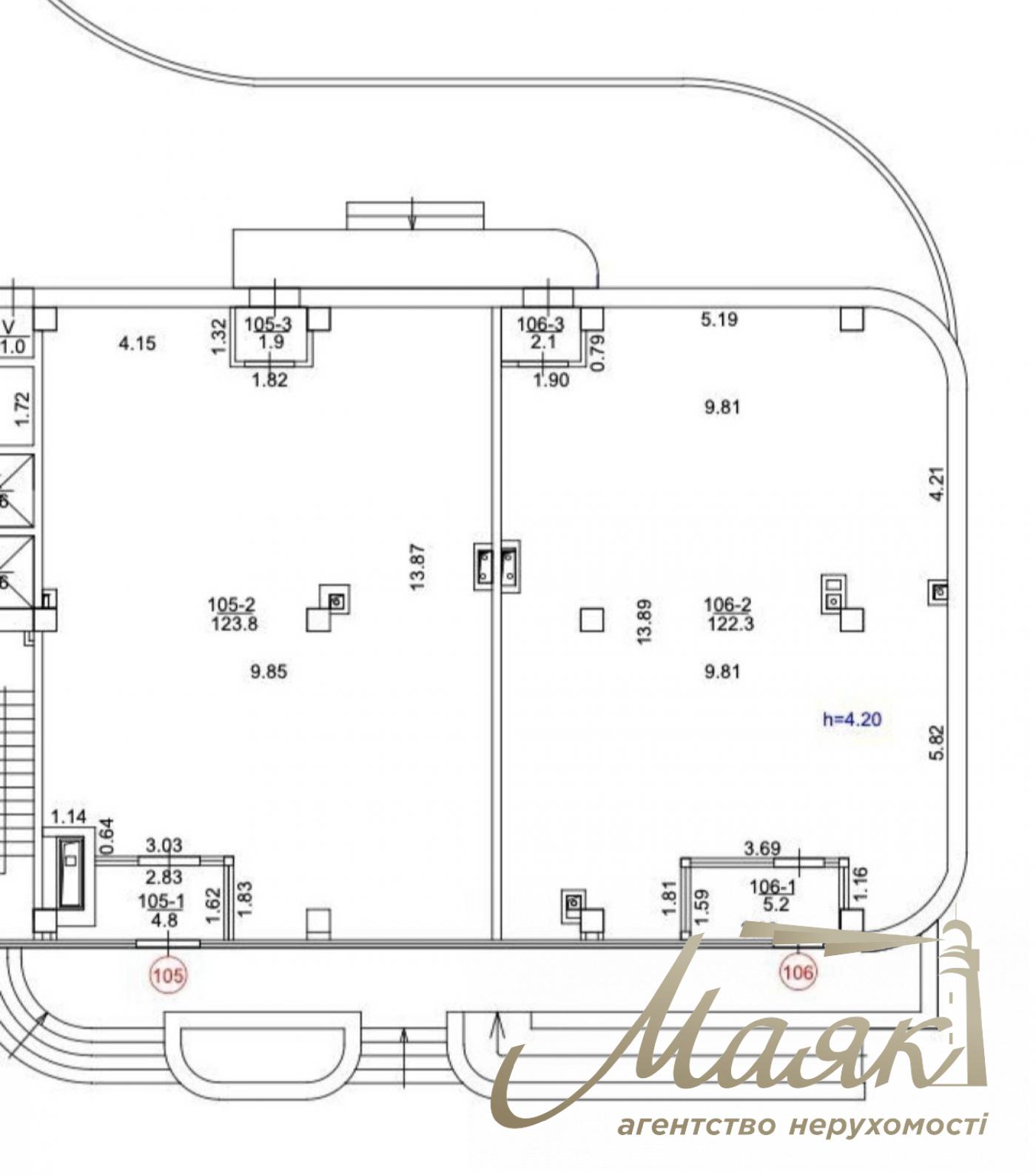 Оренда фасадного приміщення Престиж Хол, Печерськ