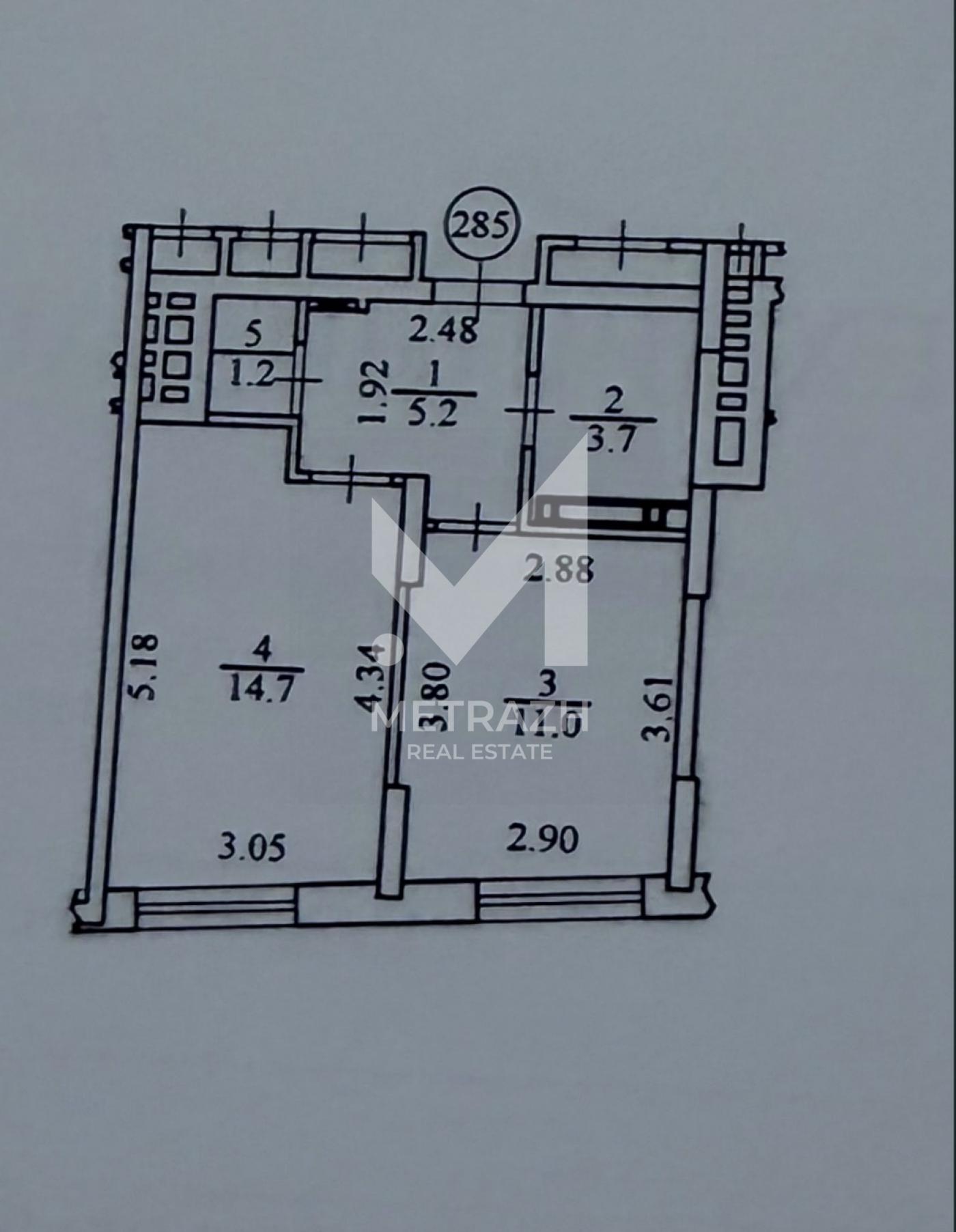 Продаж 1-кімнатної квартири 35 м², Столичне шосе, ЖК Svitlo Park • ID 7727 — фото 4