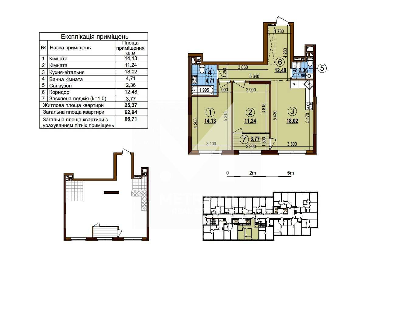 Sale 2-room apartment 67 m², Європейського Союзу, RC Warsawsky 3 • ID 7588 — photo 4