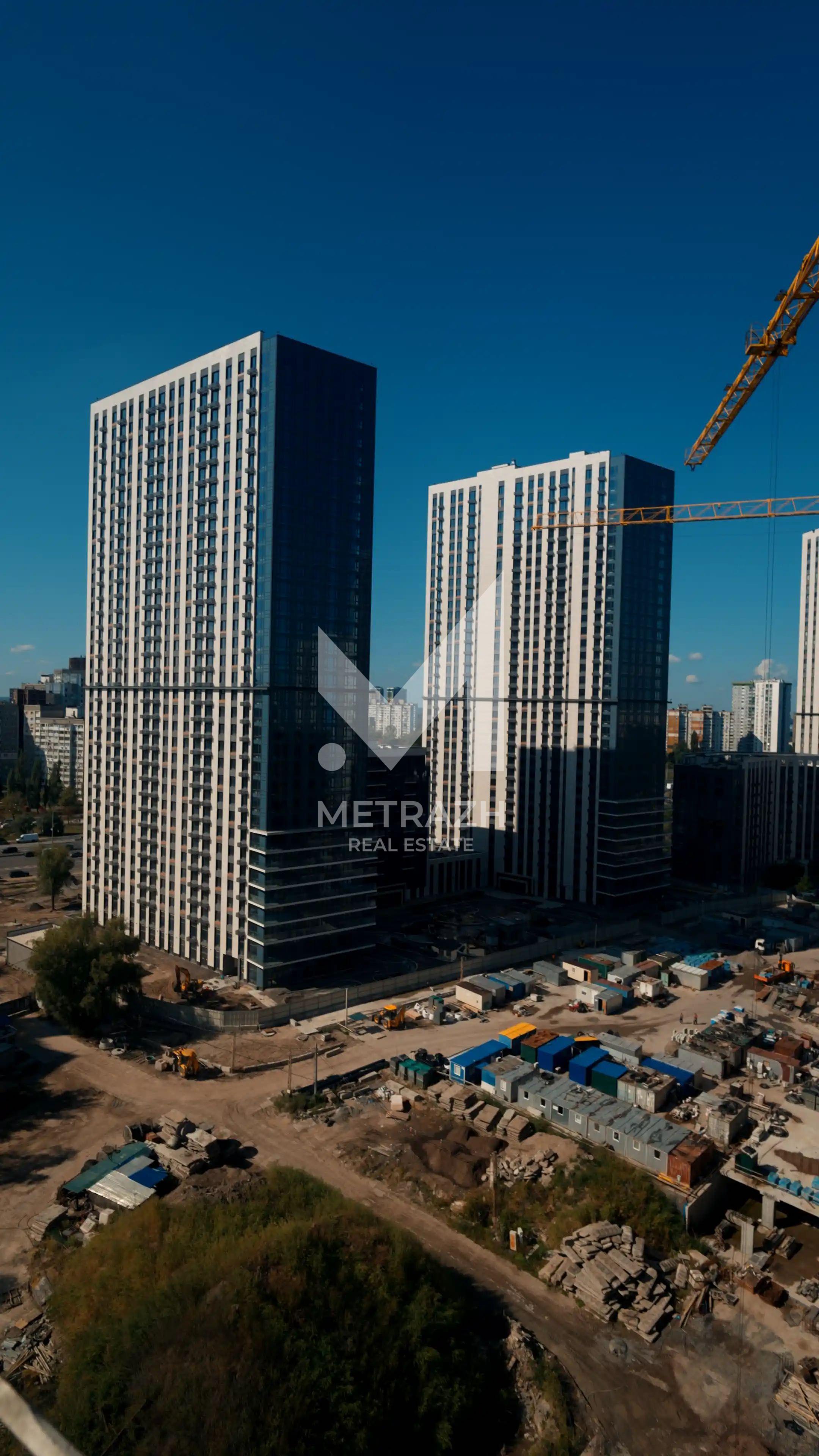 Продажа 1-комнатной квартиры 37 м², Заболотного Академіка, ЖК Метрополис • ID 7823