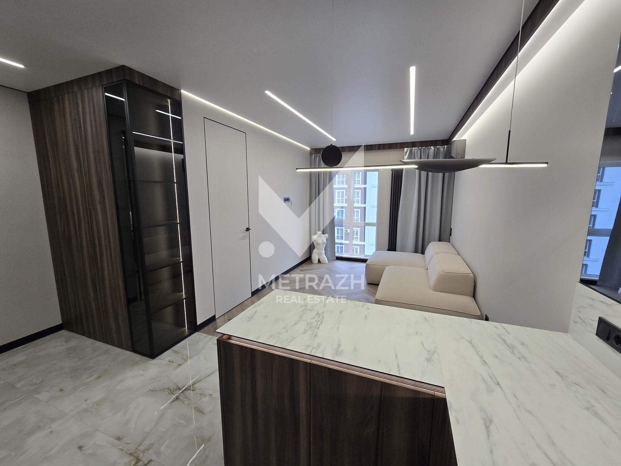 Продажа 1-комнатной квартиры 41 м², Максимовича Михайла, ЖК Новая Англия • ID 7794 — фото 2