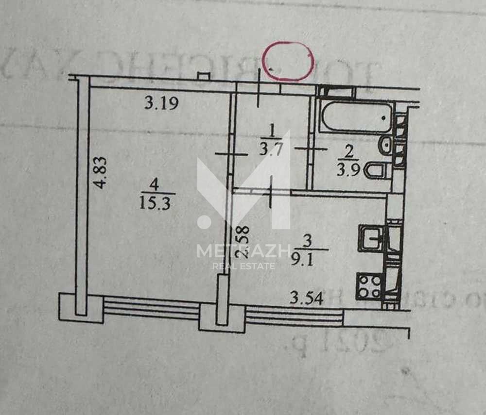 Продаж 1-кімнатної квартири 32 м², Набережно-Рибальська, DOCK32 • ID 7836 — фото 6