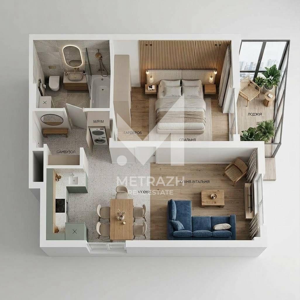 Sale 2-room apartment 63 m², Микільсько-Слобідська, Русанівська Гавань • ID 7625 — photo 5