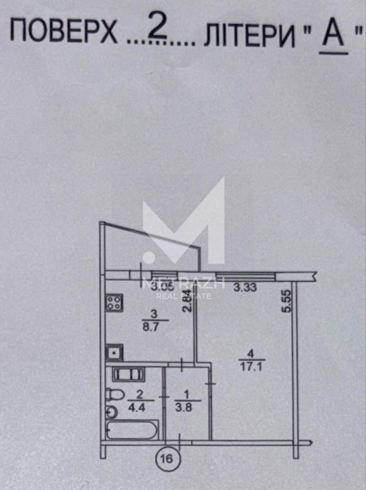 Продажа 1-комнатной квартиры 37 м², Софії Русової, ЖМ Патріотика • ID 7734 — фото 11