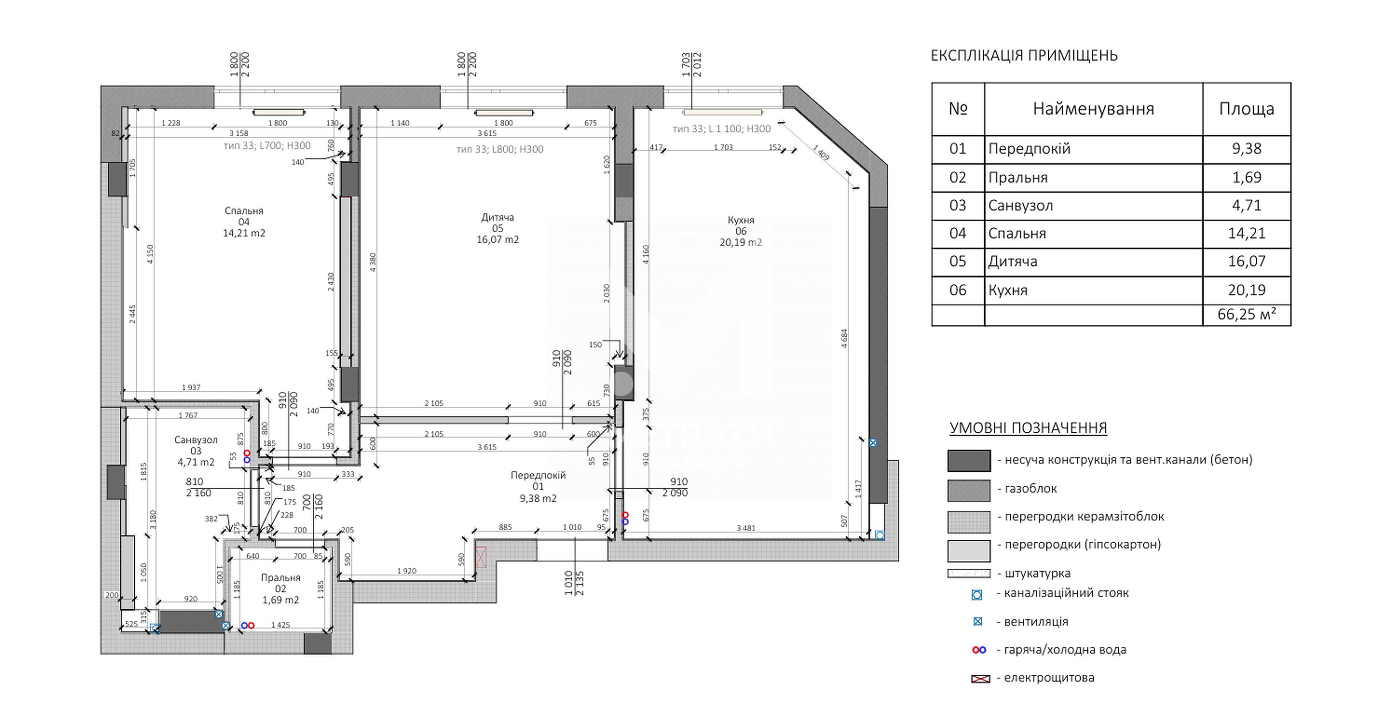 Оренда 2-кімнатної квартири 66 м², Тадея Рильського, ЖК Respublika • ID 7711 — фото 18