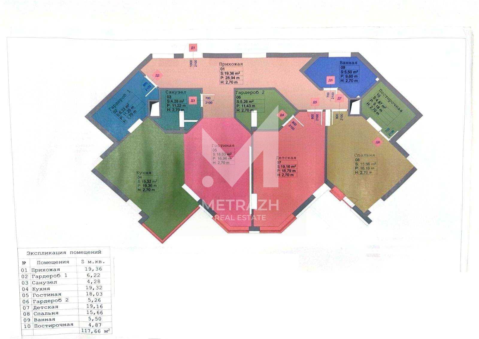 Sale 3-room apartment 117 m², Перемишльська, Паркова Вежа • ID 7693 — photo 18