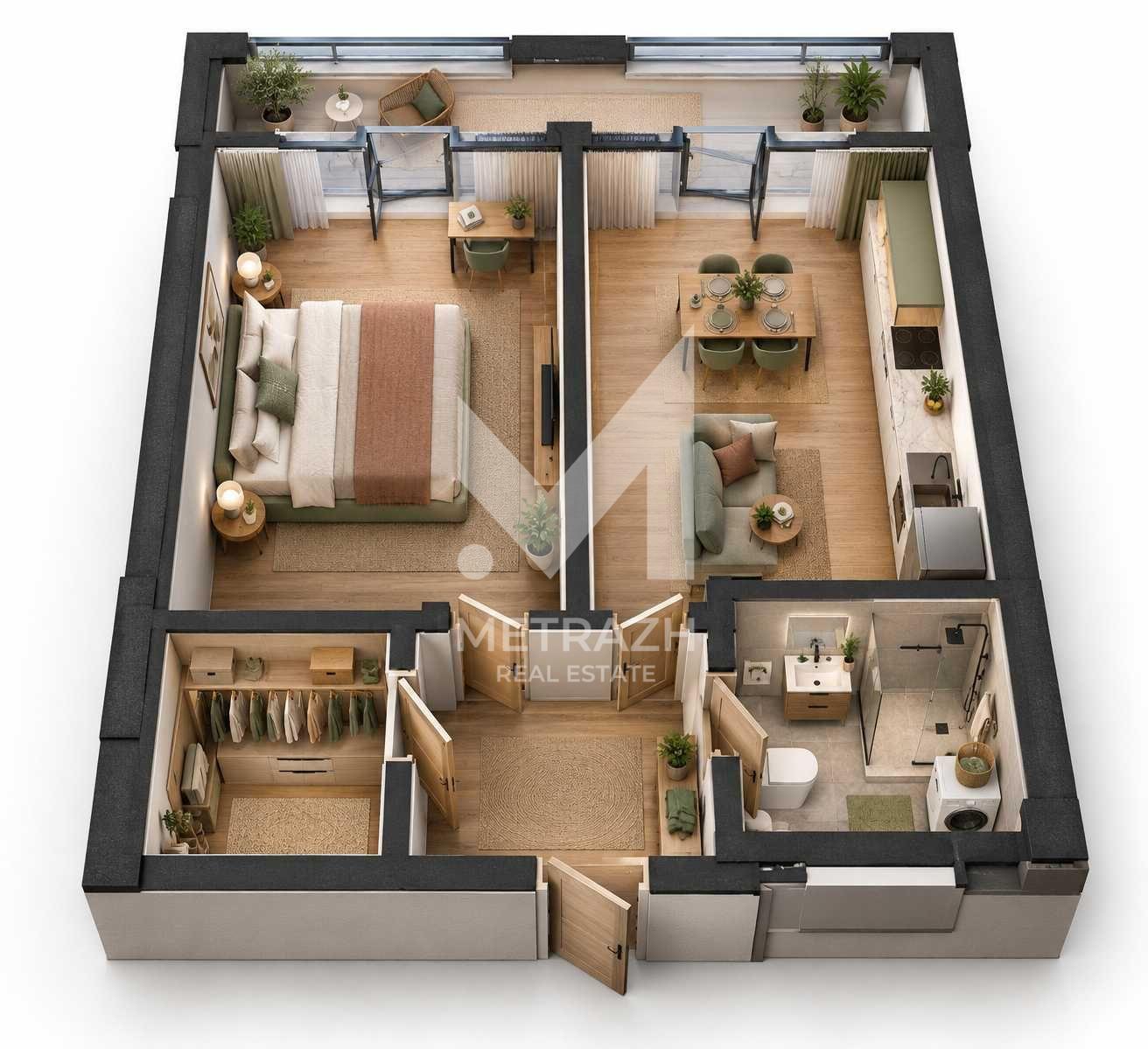 Sale 1-room apartment 52 m², Харківське, RC Olympic Park • ID 7570 — photo 4