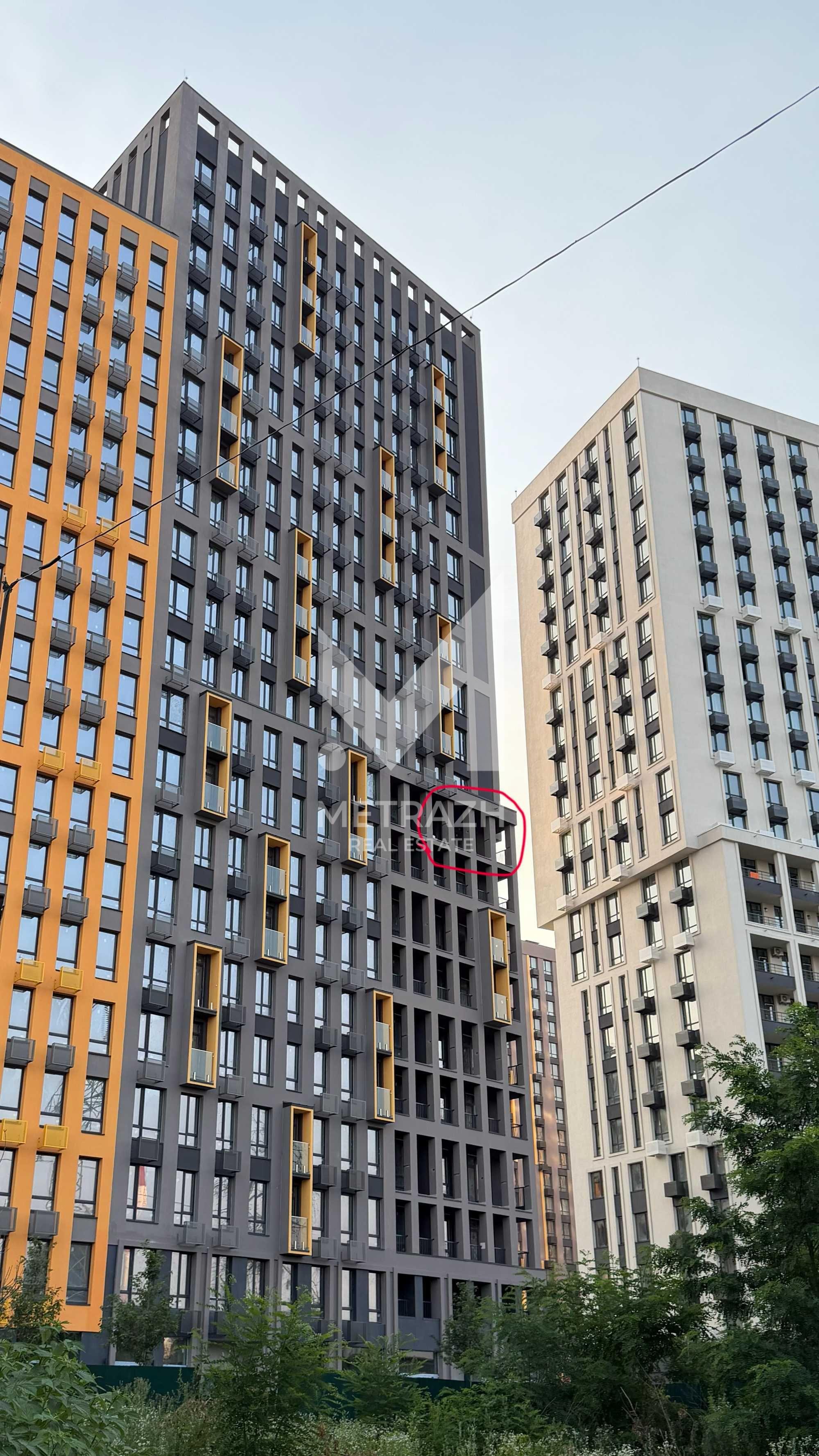 Продажа 1-комнатной квартиры 44 м², Столичне шосе, ЖК Svitlo Park • ID 7704