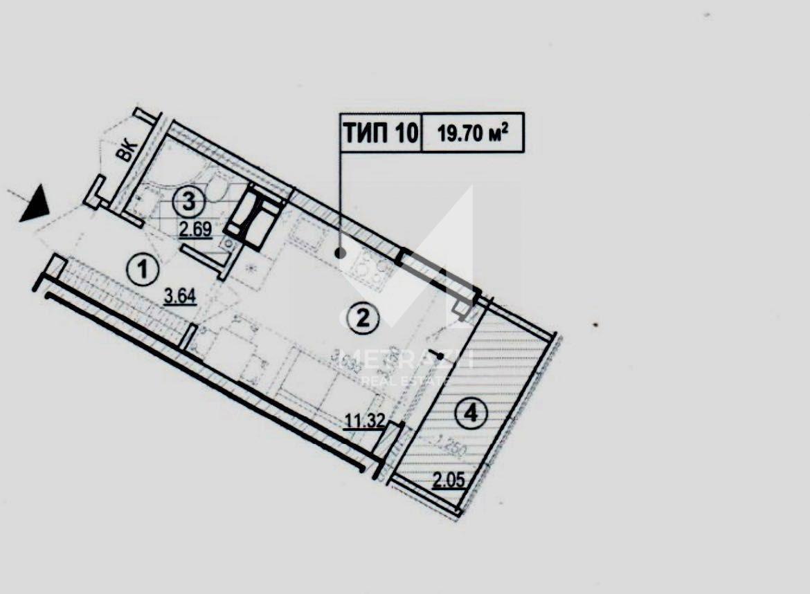Sale 1-room apartment 19 m², Глибочицька, ЖК Mirax • ID 7469 — photo 5