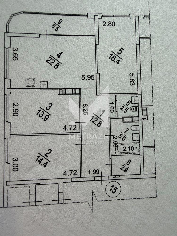 Sale 3-room apartment 99 m², Причальна, RC Great • ID 7559 — photo 2
