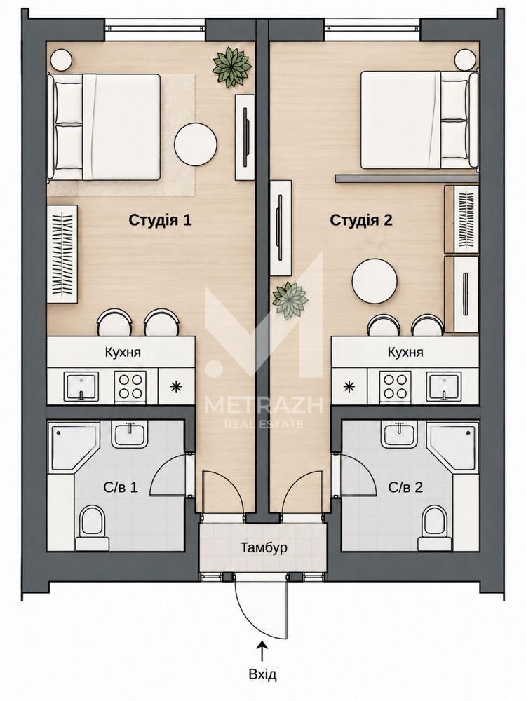 Sale 2-room apartment 42 m², Лісова, ЖК Вудлайн • ID 7480 — photo 15