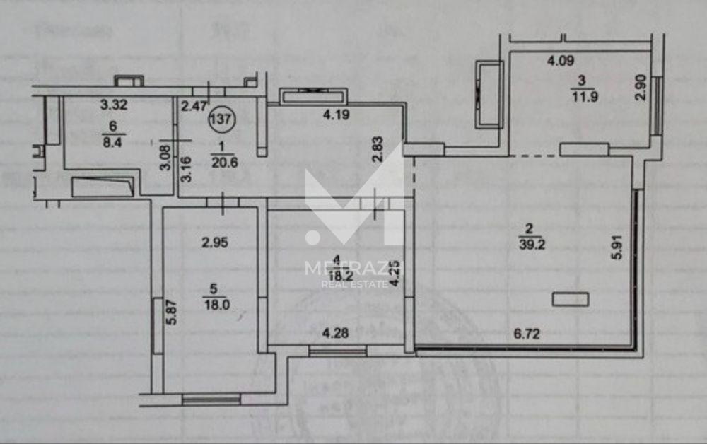 Продажа 3-комнатной квартиры 116 м², Коласа Якуба, ЖК Столичні каштани • ID 7812 — фото 7