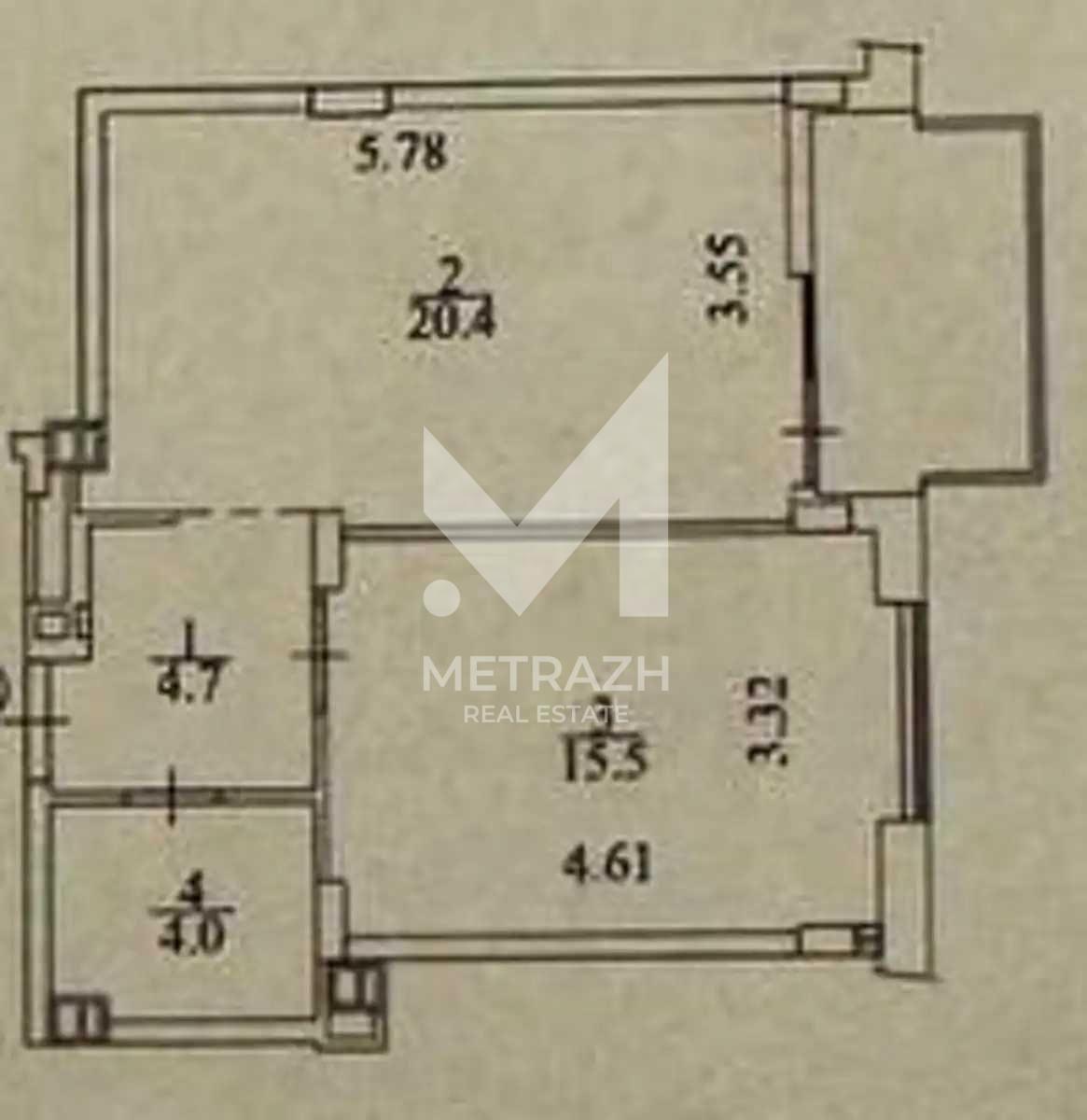 Sale 1-room apartment 46 m², Родини Кістяківських, ЖК Respublika • ID 7472 — photo 2