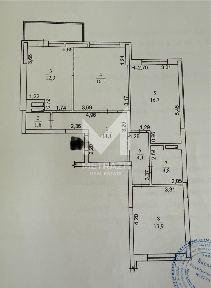Sale 3-room apartment 85 m², Воскресенська, ЖК Паркові озера • ID 7479 — photo 18