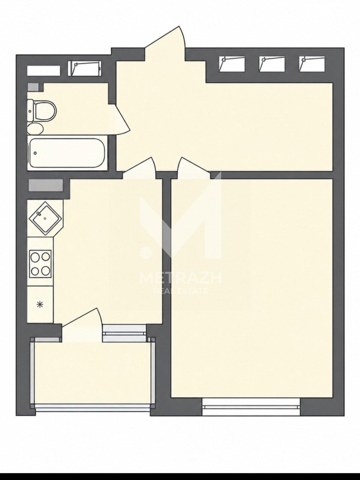 Sale 1-room apartment 40 m², Калнишевського Петра, ЖК Яскравий • ID 7474 — photo 14