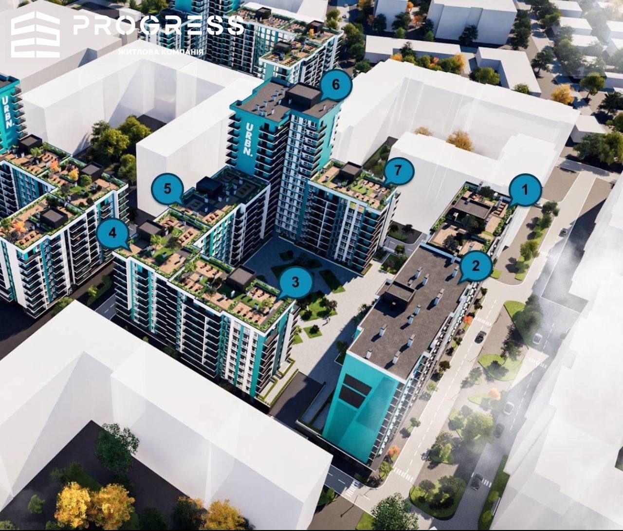 Apartment for sale in the Urban Residential Complex - 3