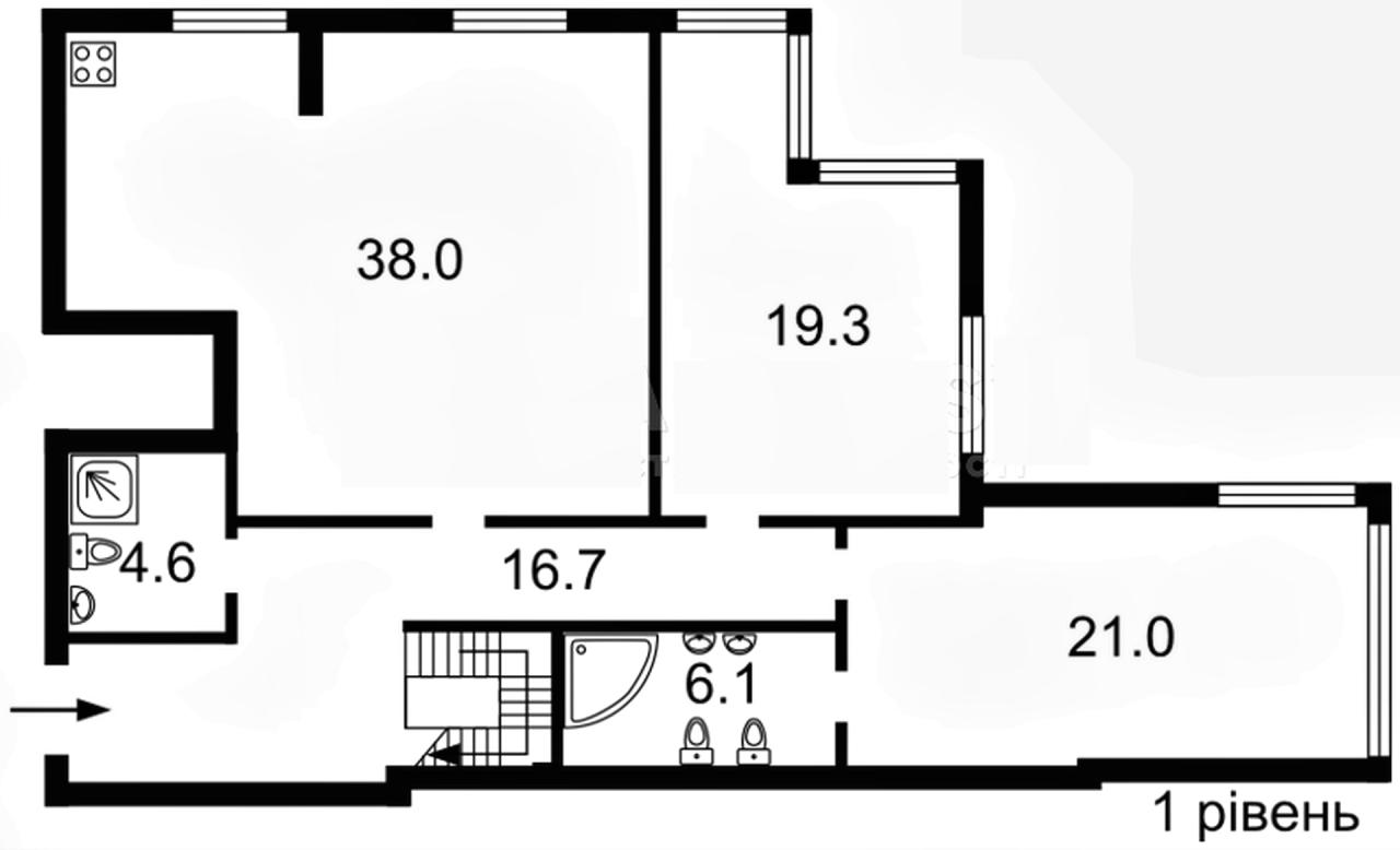 Sell 5-room apartment. Киев, Днепровская наб. , д. 1 — photo 4