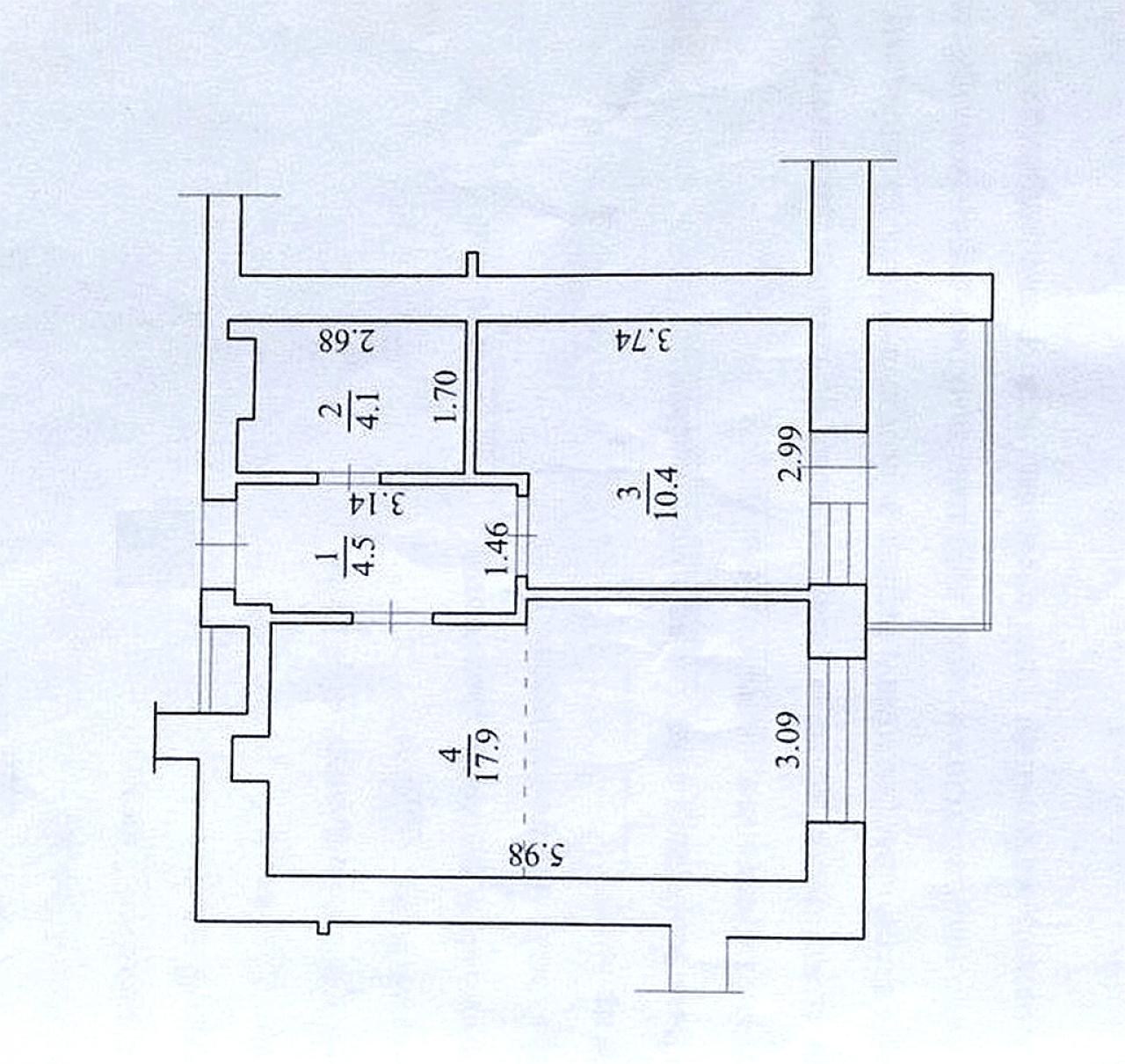 Sell 1-room apartment. Киев, Николая Хвылевого , д. 3а — photo 4
