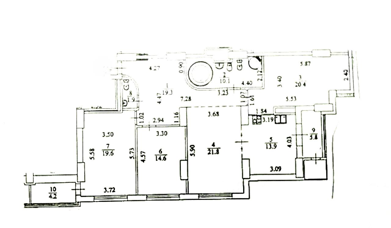 Sell 4-room apartment. Киев, Днепровская наб. , д. 1 — photo 6