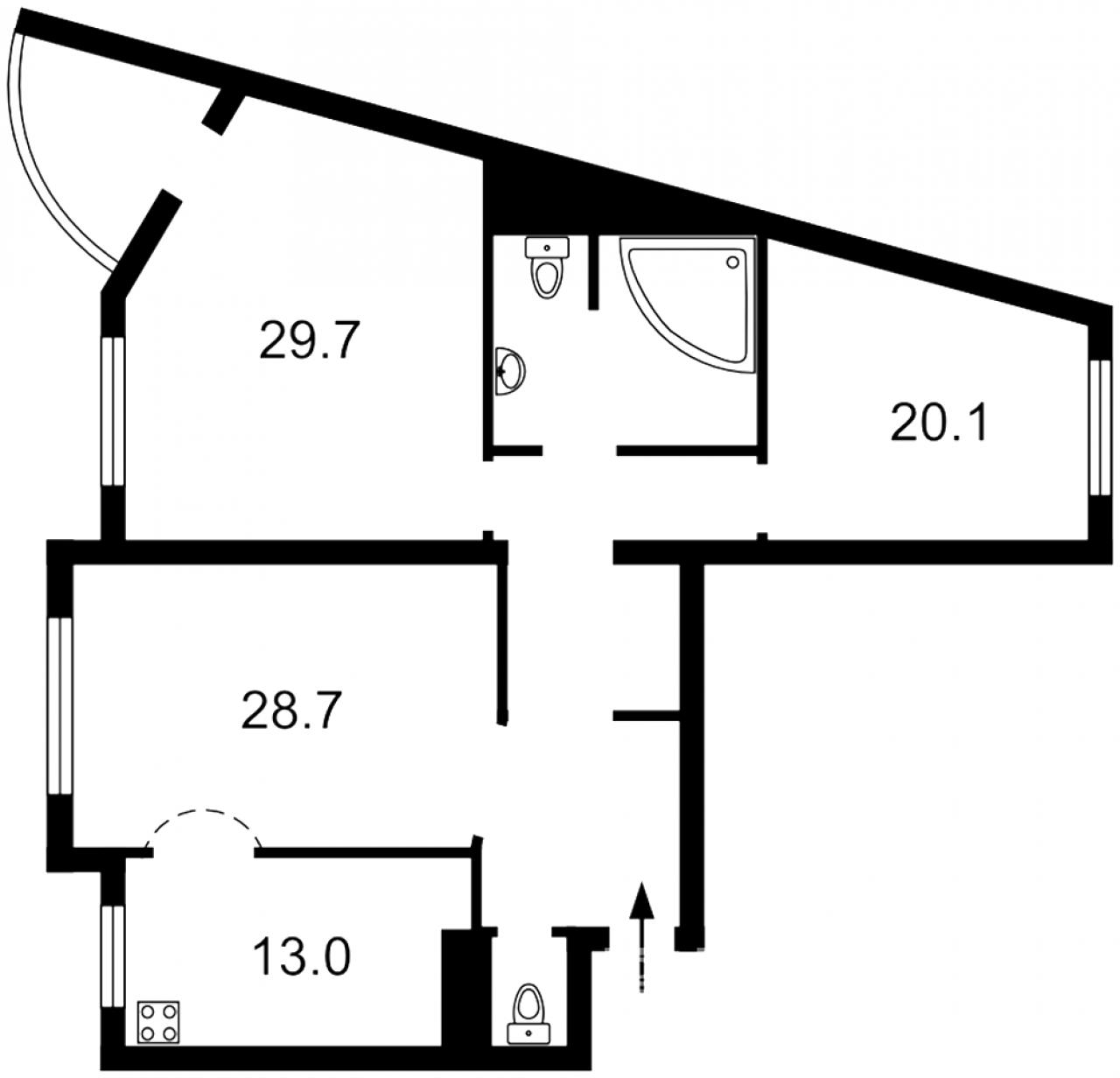 Sell 3-room apartment. Киев, Голосеевский , д. 68 — photo 3