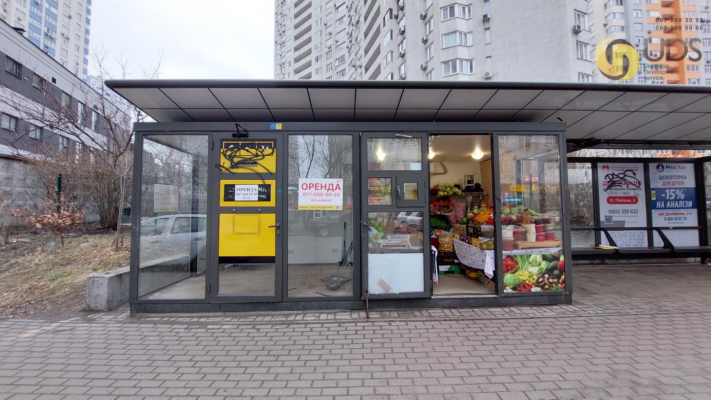 Оренда на вул. О. Пчілки, 5 приміщення на 7,5 м², від власника