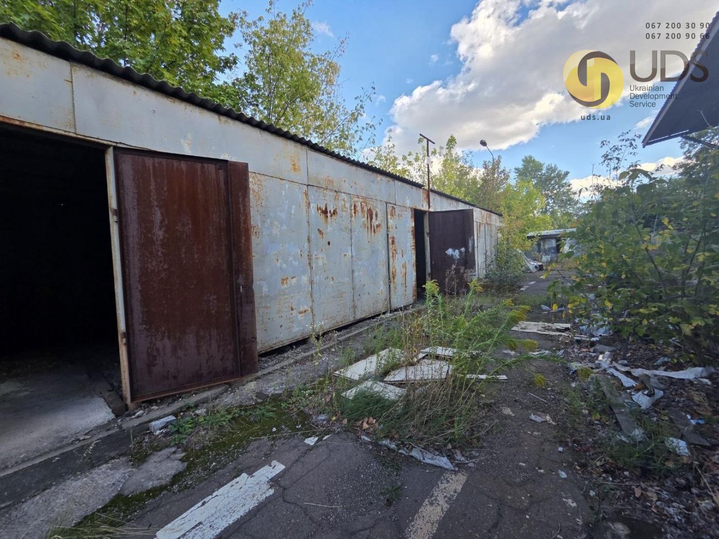 Оренда на вул. Озерна, 1 гаражні бокси від 8,3 м² до 33 м², від власника