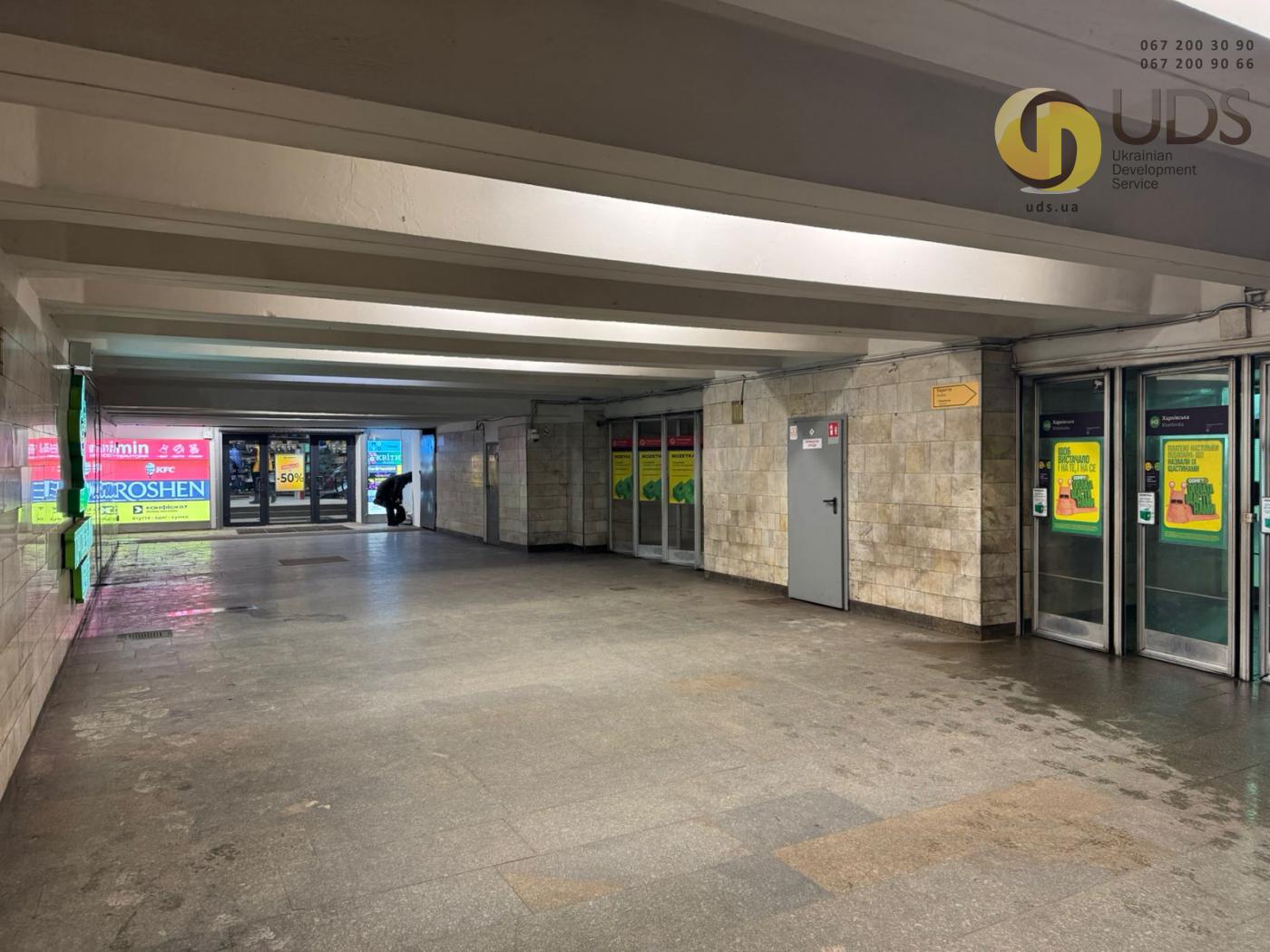 Оренда на ст. м. Харківська приміщення на 7.11 м², без комісії 